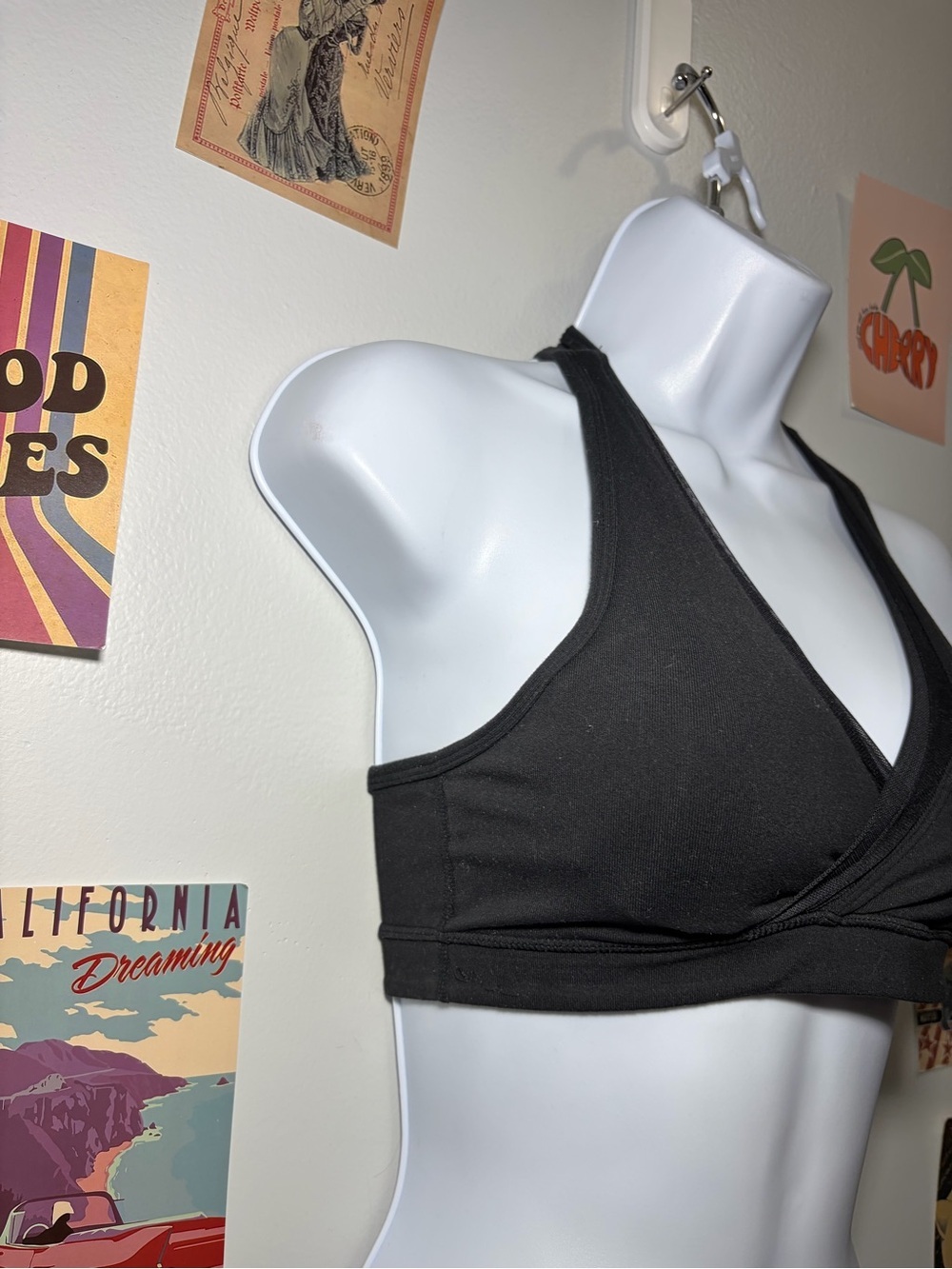lululemon athletica Black Wrap-Front Bralette - Picture 3 of 4